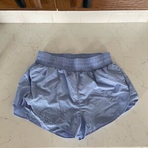 All In Motion Light Powder Blue Athletic Shorts Size Large w/ Built In Liner